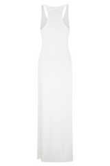 Ellerie Longline Racerback Top - White
