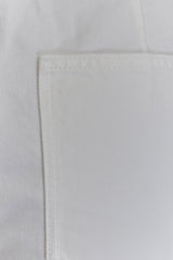 Caitlin Mid Rise Denim Jeans - White